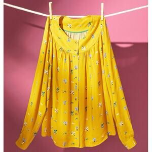 Anthropologie Colloquial Yoked Buttondown